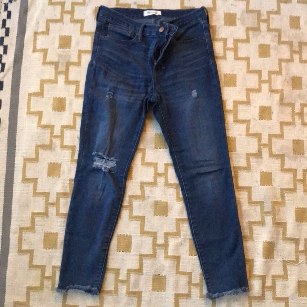 Madewell Roadtripper Distressed Skinny Jeans